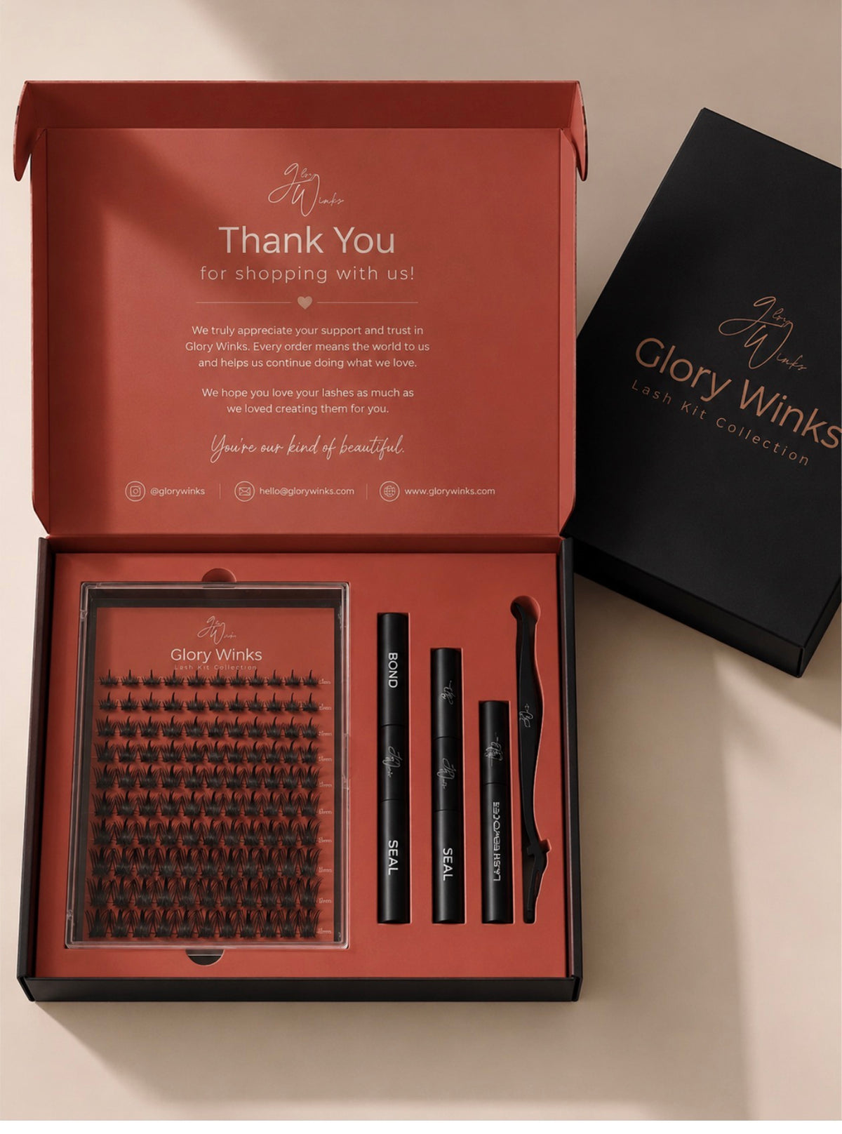 Lash clusters kit